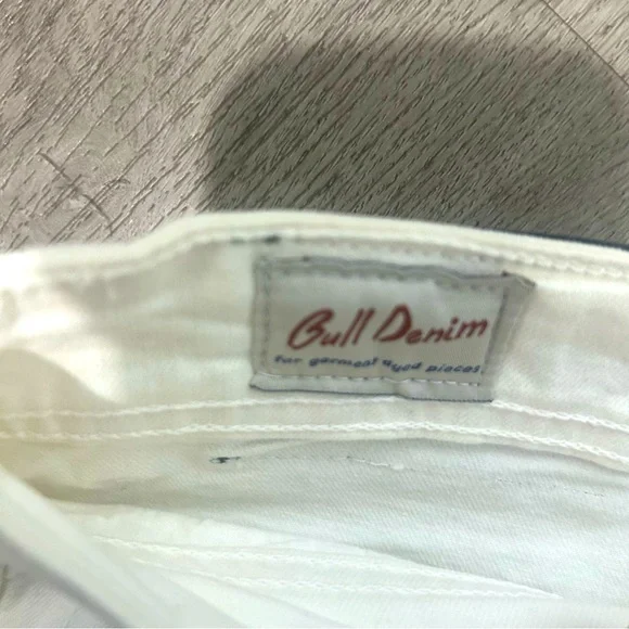 Zara Men’s Distressed White denim Jeans Size 32 Skinny - Picture 5 of 8